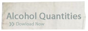 Alcohol Quantities: Click here to download a PDF on recommendations.
