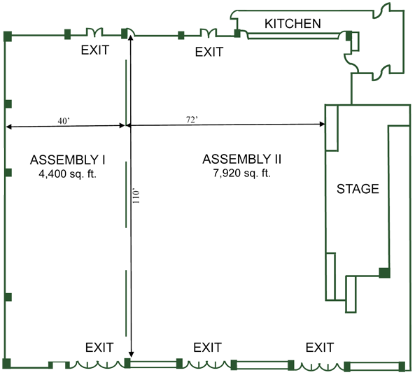 assembly room 1 and 2