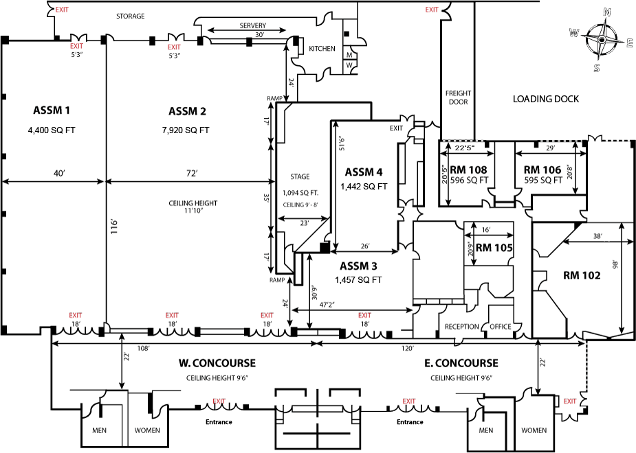 entire building floorplan