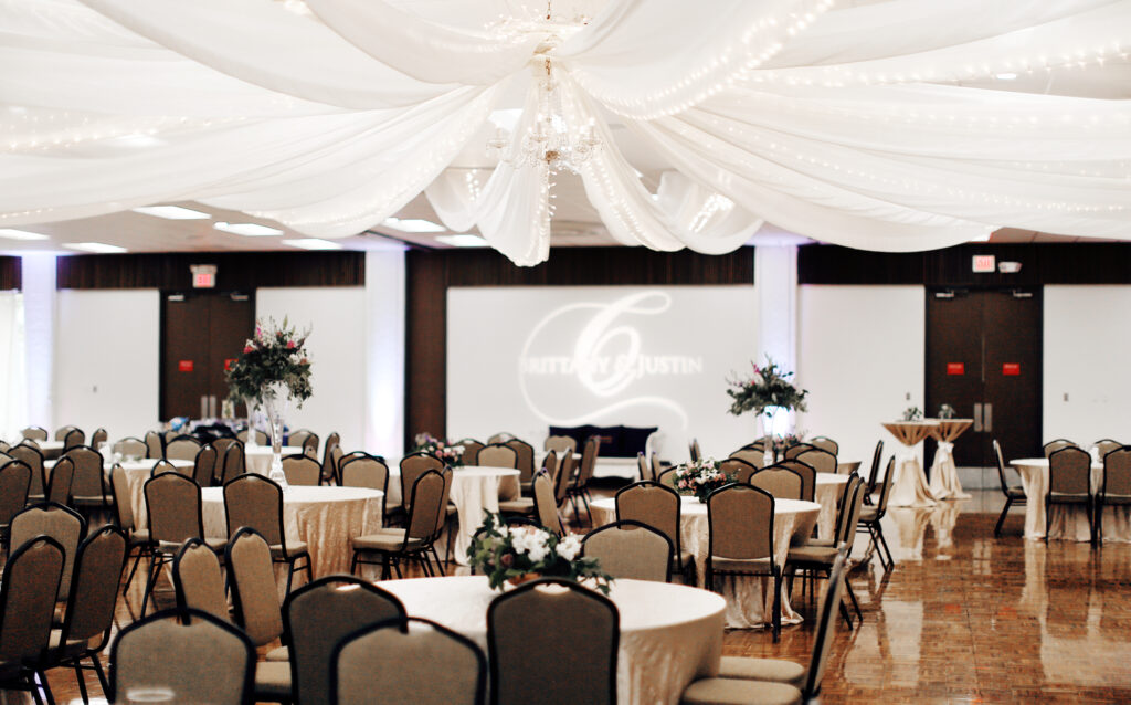 Carpenter wedding setup